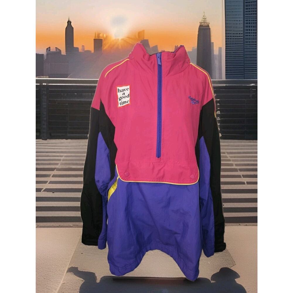 Reebok x Have A Good Time Vector Anorak Size Large See Measurements